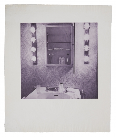 Stephen Hilger,  Medicine Cabinet, 1998/2008, photogravure, 24 x 21 inches, unique..