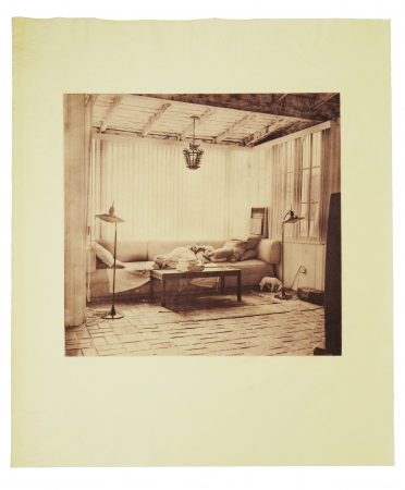 Stephen HIlger, Sleeping in the lanai, 1998/2003, photogravure, 24 x 21 inches, unique