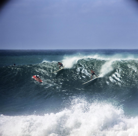 LeRoy Grannis, Waimea 70, 1976