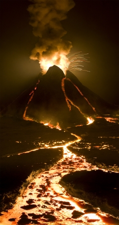 Matthew Albanese<br /> <em>Volcano</em><br /> Digital C print<br /> 40 x 21" &nbsp;&nbsp;Edition of 10<br /> <br /> 