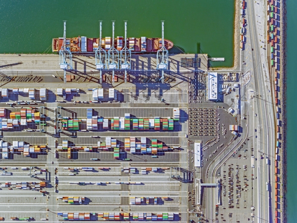 Jeffrey Milstein<br /> <em>Container Port 32, </em>2014<br /> Archival pigment prints<br /> 30 x 40" &nbsp; &nbsp;Edition of 10<br /> 40.5 x 54" &nbsp; &nbsp;Edition of 10