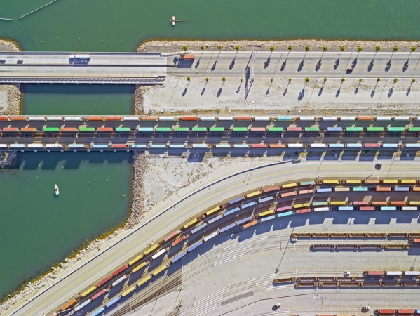 Jeffrey Milstein<br /> <em>Container Port 34, </em>2014<br /> Archival pigment prints<br /> 30 x 40" &nbsp; &nbsp;Edition of 10<br /> 40.5 x 54" &nbsp; &nbsp;Edition of 10