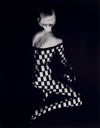 Fernand Fonssagrives<br /> <em>Decollete Quadrille, </em>1954 - 58<br /> Silver gelatin print<br /> Printed in 2002<br /> 14 x 11 inches<br /> From an edition of 50