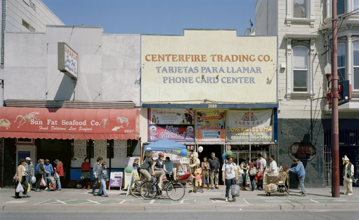 Doug Hall<br /> <em>2689 Mission Street, San Francisco, </em>2011<br /> Archival pigment print<br /> 32 x 52” &nbsp; &nbsp;Edition of 6