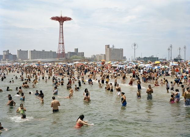 Doug Hall<br /> <em>Coney Island (June, 2005)</em><br /> Chromogenic prints<br /> 48 x 66.25" &nbsp; &nbsp;Edition of 6