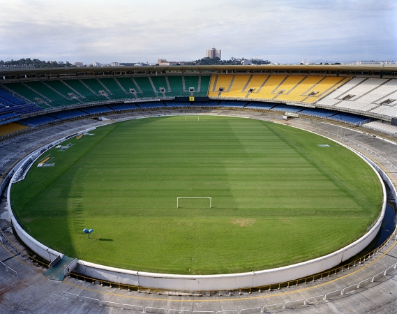 Doug Hall<br /> <em>Est´dio do Maracana, Rio de Janeiro, </em>2002<br /> Chromogenic prints<br /> 48 x 60 11/16" &nbsp; &nbsp;Edition of 6