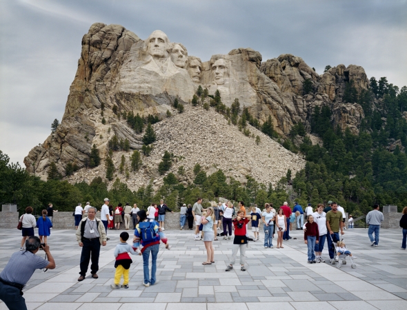 Doug Hall<br /> <em>Mount Rushmore, </em>2004<br /> Archival pigment ink prints<br /> 55 x 69” &nbsp; &nbsp;Edition of 6