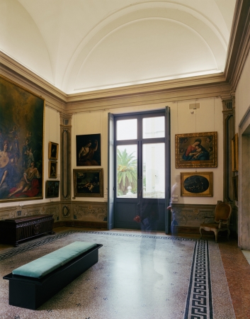 Doug Hall<br /> <em>Picture Gallery, Galleria Corsini, Rome, </em>1997<br /> Archival pigment ink print<br /> 61.25 x 48” &nbsp; &nbsp;Edition of 6