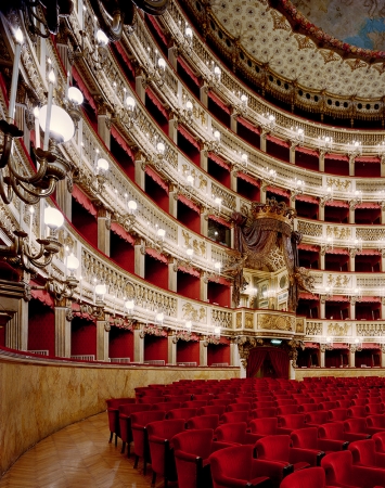 Doug Hall<br /> <em>Teatro di San Carlos, Naples 3</em>, 2002<br /> Archival pigment print<br /> 63 x 50" &nbsp; &nbsp;Edition of 6