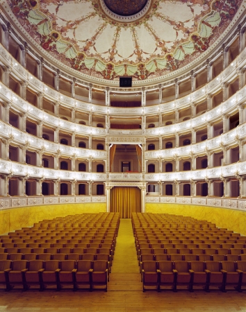 Doug Hall<br /> <em>Teatro Comunale Verdi, Pisa 1</em>, 2002<br /> Archival pigment print<br /> 63 x 49" &nbsp; &nbsp;Edition of 6