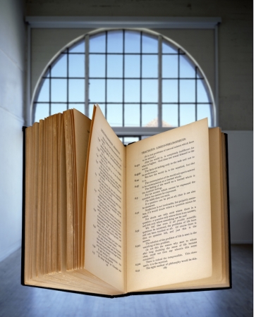 Tractatus Logico-Philosophicus (Ludwig Wittgenstein), 2001 Edition of 6 Archival pigment print 50 x 40 in. (127 x 101.6 cm)