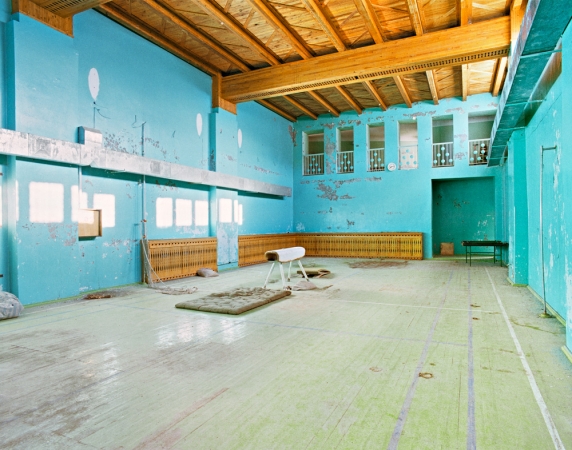 <strong>Jacqueline Hassink</strong><br /> <div> 	<em>Gymnastic Hall, Swimming Hall, 78°39’20.9”N</em></div> <div> 	<em>16°18’24.1”E Pyramiden, Svalbard, Summer, 25</em></div> <div> 	<em>August, </em>2016</div> Chromogenic prints<br /> 41 x 51", 50 x 63", and&nbsp;63 x 79"&nbsp; &nbsp;<br /> Shared edition of 10<br />