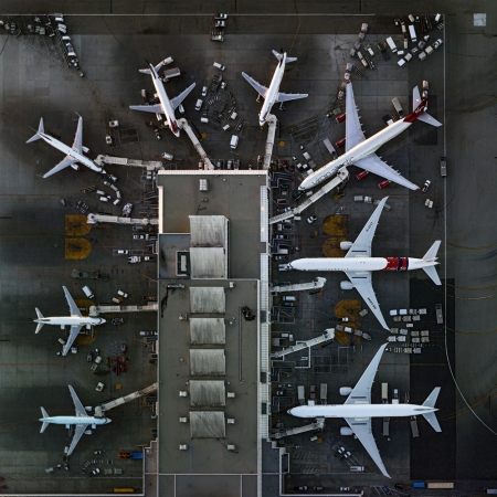 Jeffrey Milstein<br /> <em>LAX 9, </em>2013<br /> Archival pigment prints<br /> 40 x 40" &nbsp; &nbsp; Edition of 10<br /> 50 x 50" &nbsp; &nbsp; Edition of 10