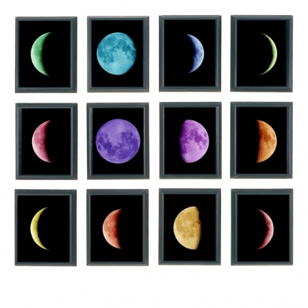 Luca Missoni, Moon Shadow Grid, 2008, 12 chromogenic prints, 24 x 20 inches each, edition of 4