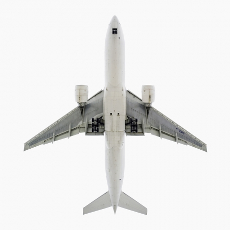 Jeffrey Milstein<br /> <em>Air France Boeing 777 - 200,&nbsp;</em>2006<br /> Archival pigment prints<br /> 20 x 20" &nbsp; &nbsp;Edition of 15<br /> 34 x 34" &nbsp; &nbsp;Edition of 10<br /> Some Aircraft images can be up to 40 x 40”