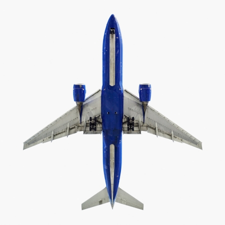 Jeffrey Milstein<br /> <em>United Boeing 777-400,&nbsp;</em>2007<br /> Archival pigment prints<br /> 20 x 20" &nbsp; &nbsp;Edition of 15<br /> 34 x 34" &nbsp; &nbsp;Edition of 10<br /> Some Aircraft images can be up to 40 x 40”