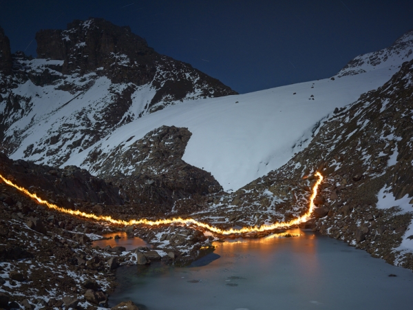 <em>The Lewis Glacier, Mt. Kenya, 1987, 2014</em><br /> <div> Digital chromogenic prints</div><br> 30 x 40" &nbsp; &nbsp;Edition of 6 + 2 APs