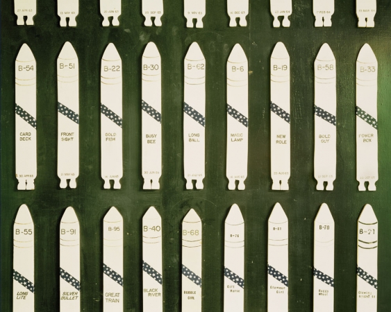 Simon Norfolk<br /> <em>Nuclear Scorecard ROK Missle Count, </em>2008<br /> Digital chromogenic prints<br /> 20 x 24" &nbsp; &nbsp;Edition of 10 (plus 3 APs)<br /> 40 x 50" &nbsp; &nbsp;Edition of 10 (plus 3 APs)