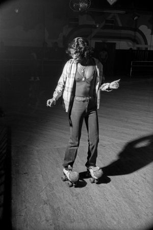 <strong>Patrick D. Pagnano</strong><br /> <em>Empire Roller Disco 37</em>, 1980<br /> Archival pigment print<br /> 14 x 9 inches<br /> Edition of 10