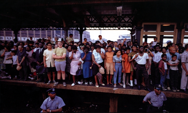 Paul Fusco, RFK 01 Funeral Train, 1968