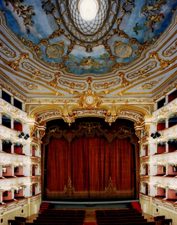 Doug Hall<br /> <em>Teatro Municipale, Piacenza 2, </em>2002<br /> Archival pigment print<br /> 62 x 48" &nbsp; &nbsp;Edition of 6