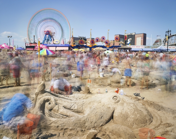Matthew Pillsbury<br /> <i>Coney Island Sandcastle Competition, </i>2015 (TV15050)<br /> Archival pigment ink prints<br /> 20 x 24" &nbsp; &nbsp;Edition of 10<br /> 30 x 40" &nbsp; &nbsp;Edition of 6 (plus 2 APs)<br /> 50 x 60" &nbsp; &nbsp;Edition of 2 (plus 1 AP)