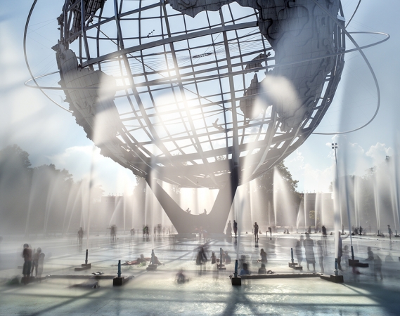 Matthew Pillsbury<br /> <em>Unisphere, Queens, New York</em>, 2016 (TV16056)<br /> Archival pigment ink prints<br /> 20 x 24" &nbsp; &nbsp;Edition of 10<br /> 30 x 40" &nbsp; &nbsp;Edition of 6 (plus 2 APs)<br /> 50 x 60" &nbsp; &nbsp;Edition of 2 (plus 1 AP)