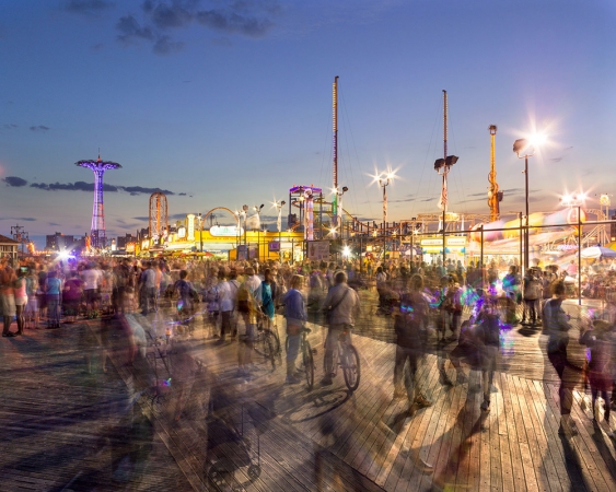 Matthew Pillsbury<br /> <i>Coney Island Boardwalk, </i>2015 (TV15035)<br /> Archival pigment ink prints<br /> 20 x 24" &nbsp; &nbsp;Edition of 10<br /> 30 x 40" &nbsp; &nbsp;Edition of 6 (plus 2 APs)<br /> 50 x 60" &nbsp; &nbsp;Edition of 2 (plus 1 AP)