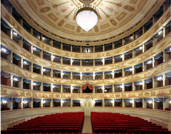 Doug Hall<br /> <em>Teatro Comunale Alighieri, Ravenna</em>, 2002<br /> Archival pigment print<br /> 50 x 62" &nbsp; &nbsp;Edition of 6