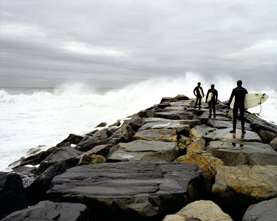 Susannah Ray<br /> <em>On the Jetty</em>, 2005<br /> Digital C-prints<br /> 20 x 24" &nbsp; &nbsp;Edition of 7<br /> 40 x 50" &nbsp; &nbsp;Edition of 5
