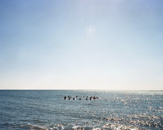 Susannah Ray<br /> <em>Patrick Elasik Memorial Paddle Out</em>, 2005<br /> Digital C-prints<br /> 20 x 24" &nbsp; &nbsp;Edition of 7<br /> 40 x 50" &nbsp; &nbsp;Edition of 5