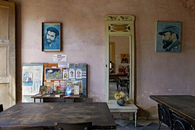 Jeffrey Milstein<br /> <em>School #2, Trinidad, Cuba, </em>2004<br /> Archival pigment prints<br /> 16 x 24" &nbsp; &nbsp;Edition of 15<br /> 22 x 33" &nbsp; &nbsp;Edition of 5