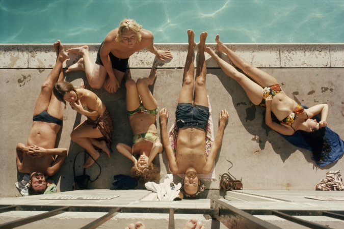 Roger Steffens and The Family Acid<br /> <i>Joan Didion in Berkeley, August,&nbsp;</i>1972<br /> Archival pigment print<br /> 20 x 24" &nbsp; &nbsp; Edition of 8