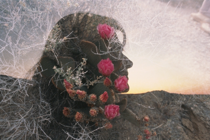 Roger Steffens and The Family Acid<br /> <i>Mary, Queen of the Cactus, April,&nbsp;</i>1986<br /> Archival pigment print<br /> 20 x 24" &nbsp; &nbsp; Edition of 8