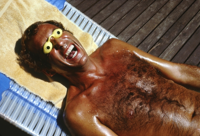 Roger Steffens and The Family Acid<br /> <i>Sunny Silver Man, January,&nbsp;</i>1979<br /> Archival pigment print<br /> 20 x 24" &nbsp; &nbsp; Edition of 8