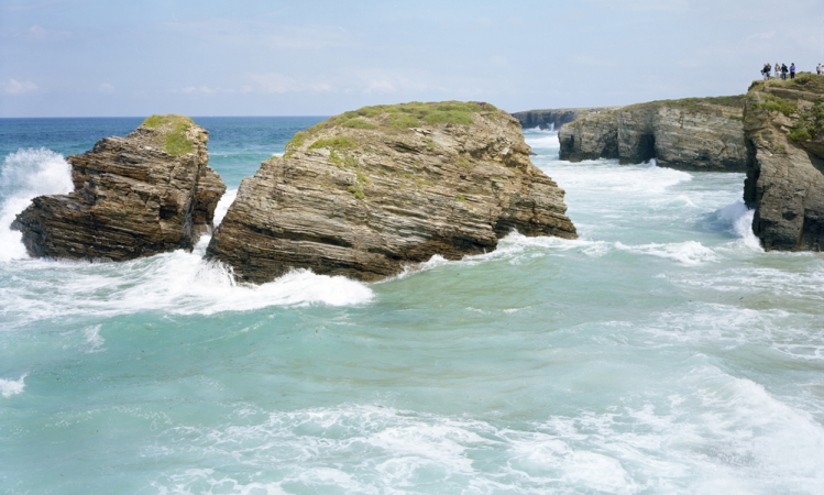 Massimo Vitali<br /> <em>Firiplaka Red Yellow Diptych&nbsp;</em>(#4550-4551), 2011<br /> Chromogenic print with Diasec mount<br /> 71 x 92" each panel &nbsp; &nbsp;Edition of 6