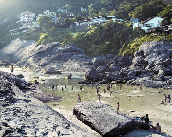 Massimo Vitali<br /> <em>Itacoatiara Prainha </em>(#4696), 2012<br /> Chromogenic print with Diasec mount<br /> 72 x 89" &nbsp; &nbsp;Edition of 6