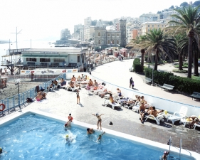 Massimo Vitali<br /> <em>Genova Pegli West&nbsp;</em>(#0741)<br /> Chromogenic print with Diasec mount&nbsp; &nbsp;<br /> Edition of 6