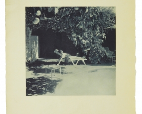 Stephen Hilger, Sunbathing, 2020/2021, photogravure, 24 x 21 inches, unique