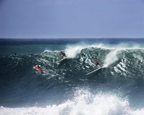 LeRoy Grannis, Waimea 70, 1976