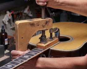 Christopher Payne, Martin Guitars, Neck Fitting, Christopher Payne