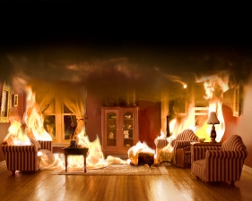 Matthew Albanese<br /> <em>Burning Room</em><br /> Digital C print<br /> 20 x 30" &nbsp; &nbsp;Edition of 10<br /> <br /> 