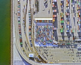 Jeffrey Milstein<br /> <em>Container Port 24, </em>2014<br /> Archival pigment prints<br /> 30 x 40" &nbsp; &nbsp;Edition of 10<br /> 40.5 x 54" &nbsp; &nbsp;Edition of 10