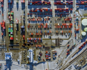 Jeffrey Milstein<br /> <em>Container Port 27, </em>2014<br /> Archival pigment prints<br /> 30 x 40" &nbsp; &nbsp;Edition of 10<br /> 40.5 x 54" &nbsp; &nbsp;Edition of 10