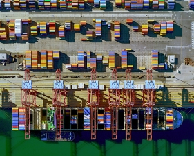 Jeffrey Milstein<br /> <em>Container Port 30, </em>2014<br /> Archival pigment prints<br /> 30 x 40" &nbsp; &nbsp;Edition of 10<br /> 40.5 x 54" &nbsp; &nbsp;Edition of 10