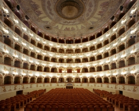 Doug Hall<br /> <em>Teatro Communale Ferrara 2, </em>2002<br /> Archival pigment print<br /> 32 x 46" &nbsp; &nbsp;Edition of 6