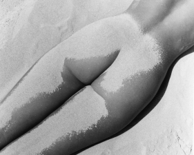 Fernand Fonssagrives<br /> <em>Nu Sable, 1949</em><br /> Gelatin silver print<br /> 11 x 14" and 16 x 20"<br /> Signed and titled on verso