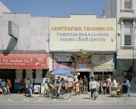 Doug Hall<br /> <em>2689 Mission Street, San Francisco, </em>2011<br /> Archival pigment print<br /> 32 x 52” &nbsp; &nbsp;Edition of 6