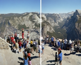 Doug Hall<br /> <em>Glacier Point, </em>2003<br /> Archival pigment ink prints<br /> 68 x 50” (Each panel) &nbsp; &nbsp;Edition of 6