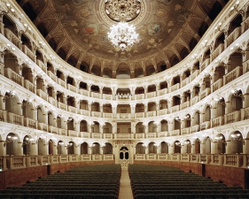 Doug Hall<br /> <em>Teatro Comunale di Bologna</em>, 2002<br /> Archival pigment print<br /> 48 x 61" &nbsp; &nbsp;Edition of 6